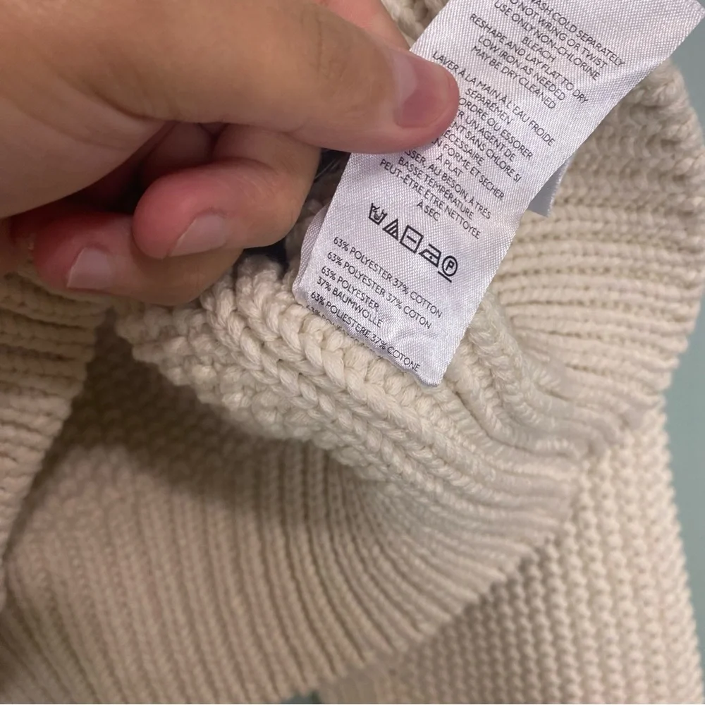 Free People We The Free Lil Lad‎ Cardi Cardigan Cream Knit XS